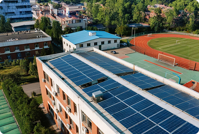 School Building | C&I GFM Smart PV&ESS Project