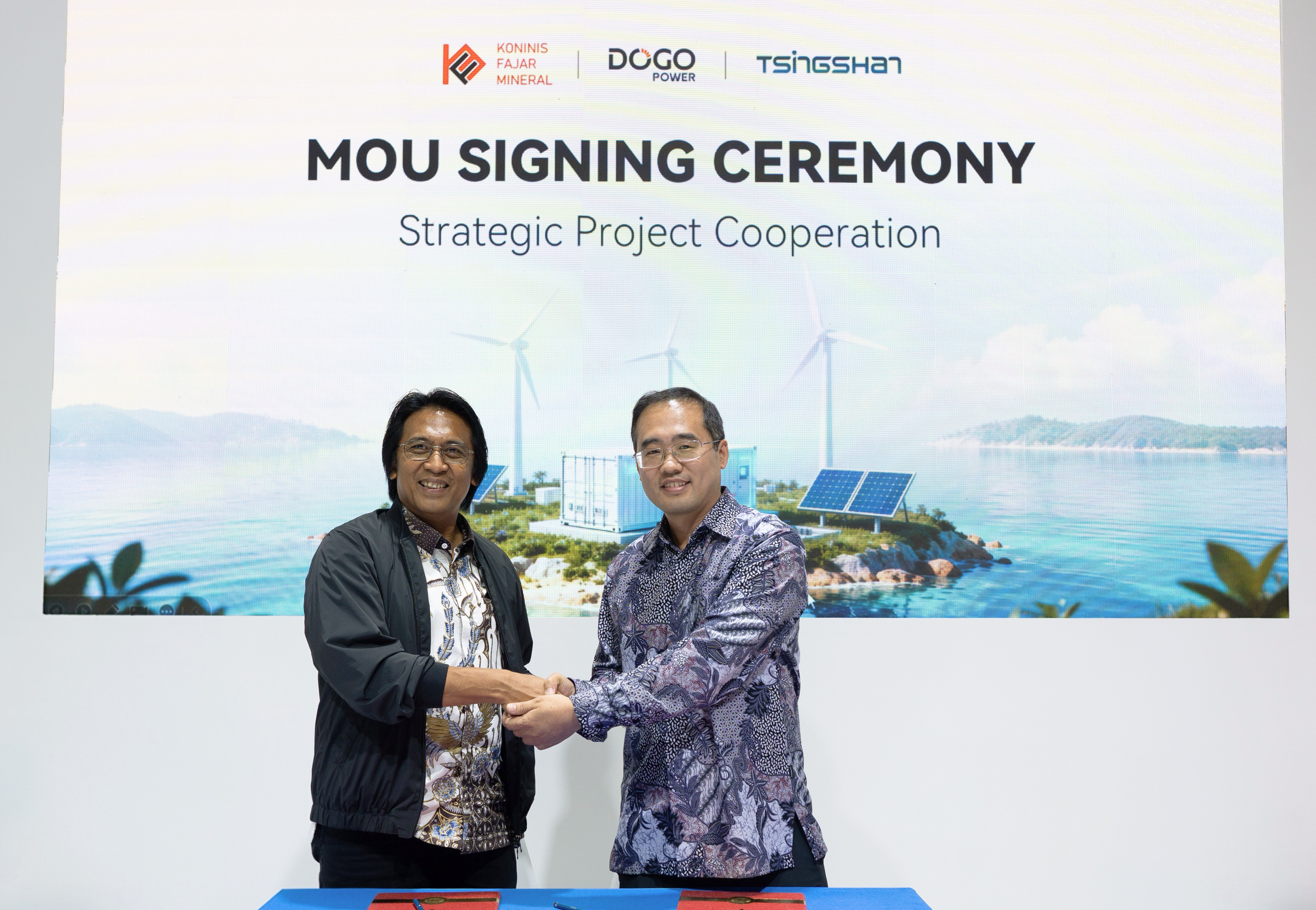 DoGo Power Signs Strategic Cooperation Agreement with Indonesia's PT KFM to Usher in a New Chapter of Green Mining Transformation 